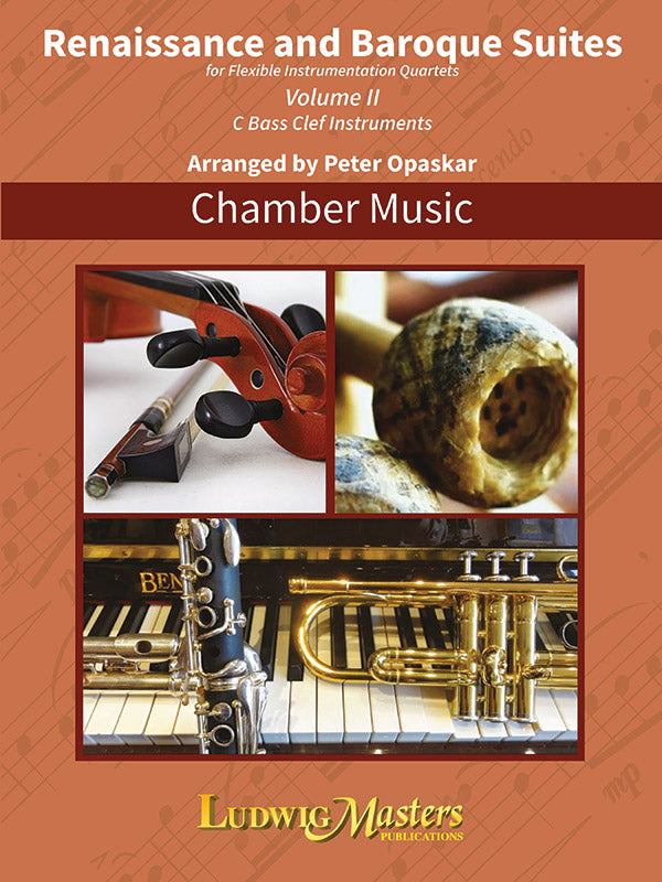 Renaissance and Baroque Suites, Vol. 2 - C Bass Clef Instruments Book Cover Image