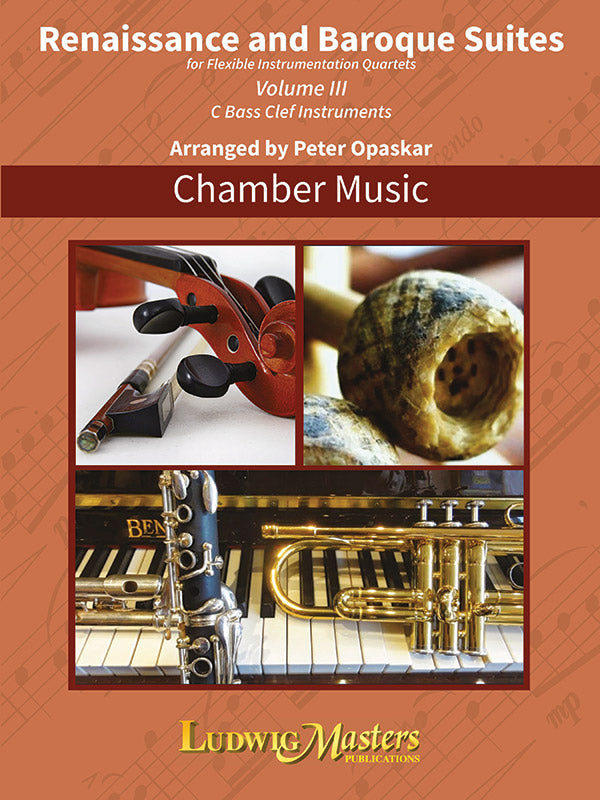 Renaissance and Baroque Suites, Vol. 3 - Bass Clef Instruments Book Cover Image