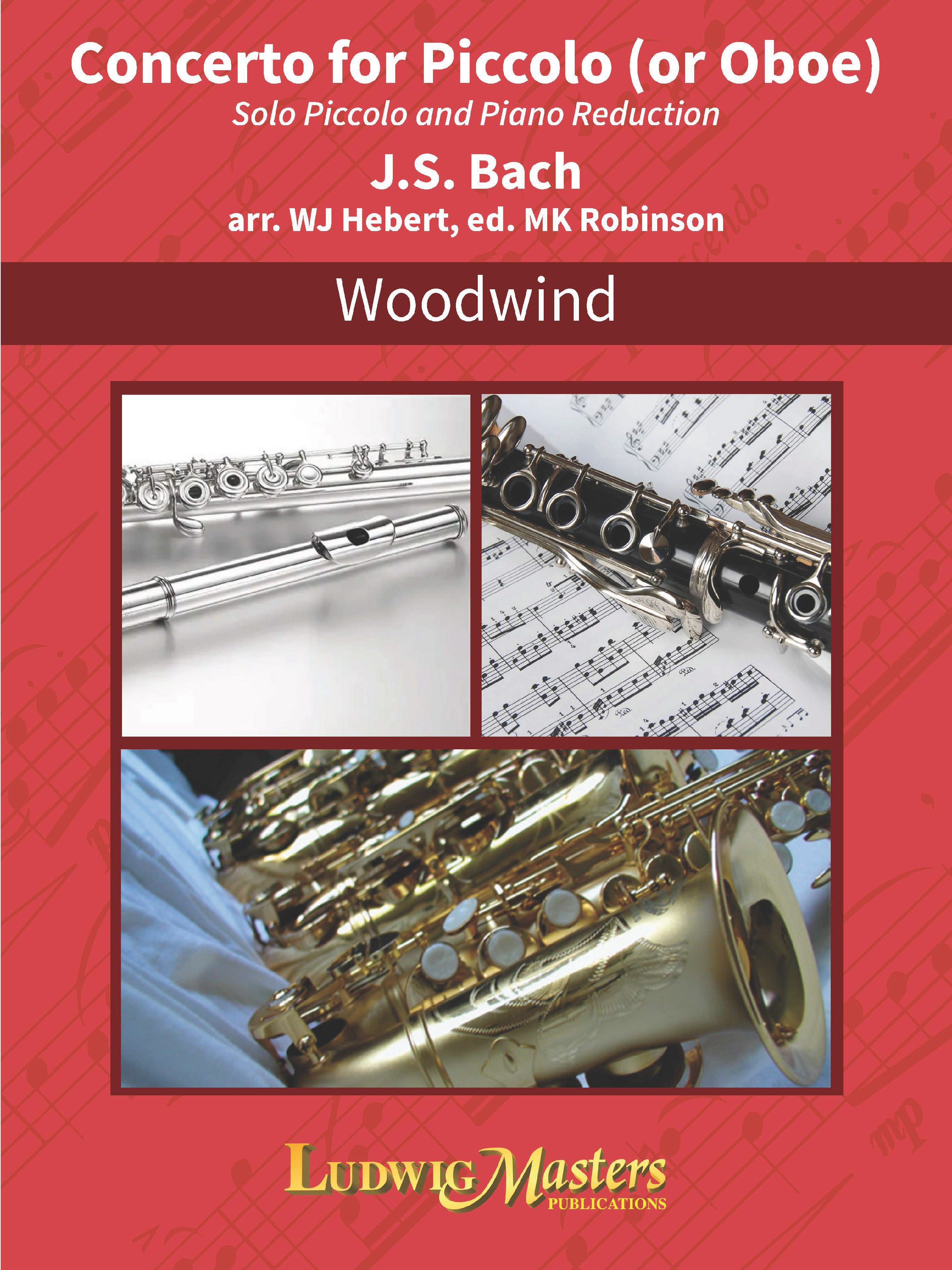 Concerto for Piccolo (or Oboe) and Band, Solo Piccolo and Piano Reduction Cover Image