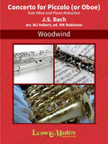 Concerto for Piccolo (or Oboe) and Band, Solo Oboe and Piano Reduction Cover Image