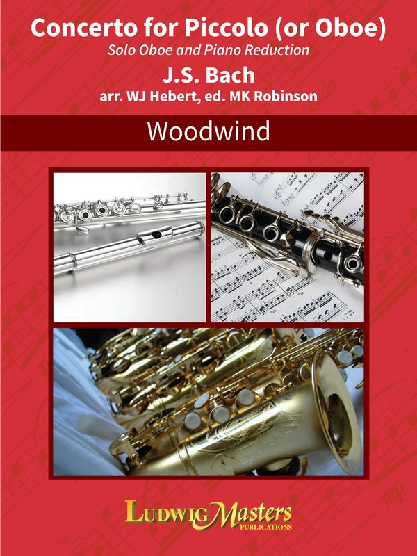 Concerto for Piccolo (or Oboe) and Band, Solo Oboe and Piano Reduction Cover Image
