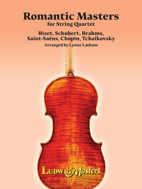 Romantic Masters for String Quartet Cover Image