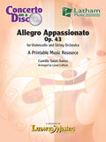 Allegro Appassionato, Op. 43 for Violoncello and String Orchestra Cover Image