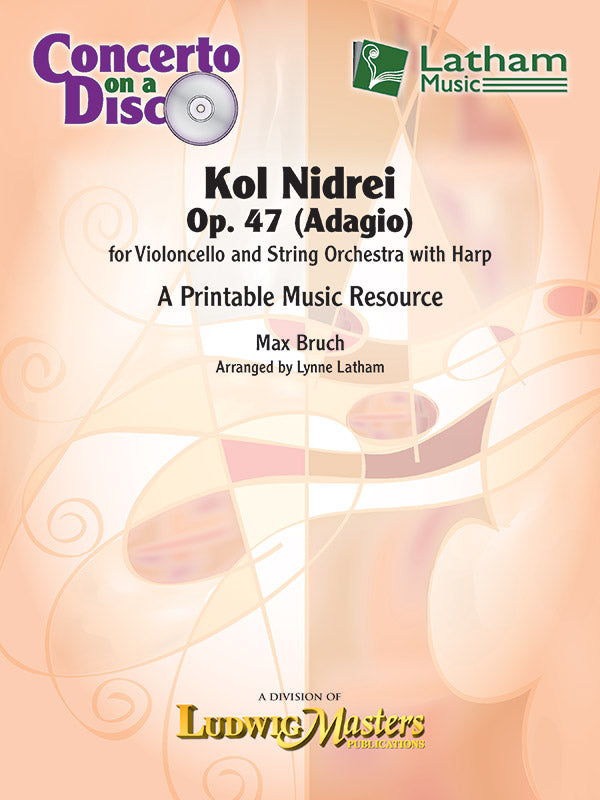 Kol Nidrei, Op. 47 for Cello and Strings Cover Image