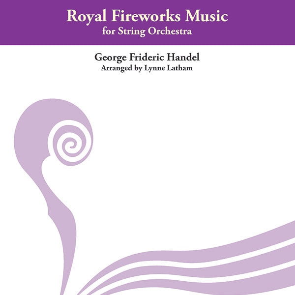 Royal Fireworks Music for String Orchestra Cover Image