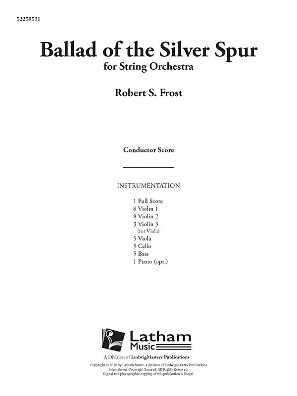 Ballad of the Silver Spur Cover Image