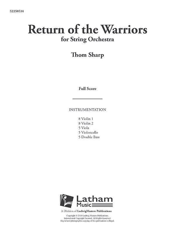 Return of the Warriors Cover Image
