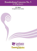 Brandenburg Concerto No. 5 for String Quartet Cover Image