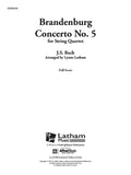Brandenburg Concerto No. 5 for String Quartet Cover Image