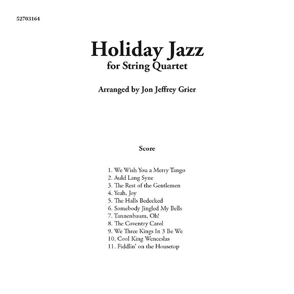 Holiday Jazz Cover Image