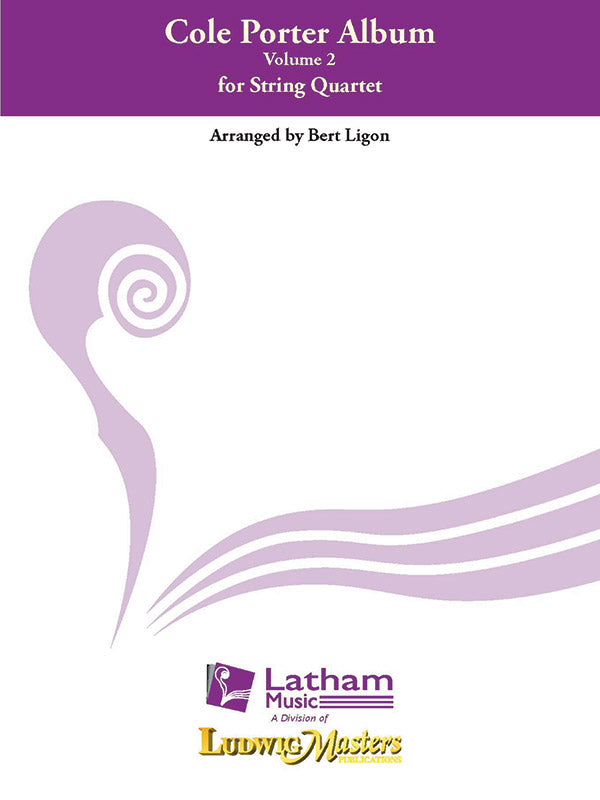 Cole Porter Album for String Quartet, v.2 Cover Image