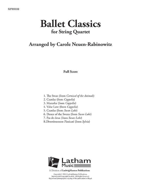 Ballet Classics Cover Image