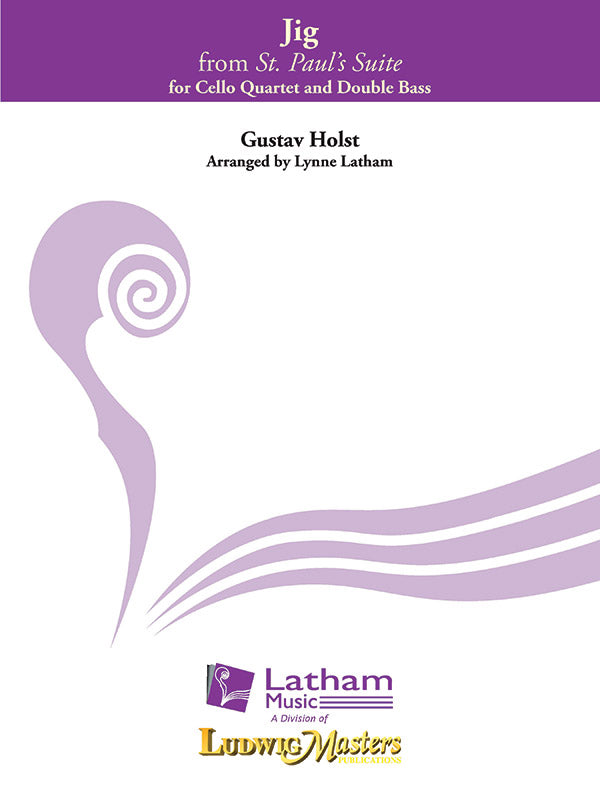 St. Paul's Suite: Jig for Cello Quartet with Double Bass Cover Image