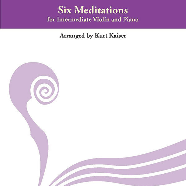 Six Meditations for Violin and Piano Cover Image