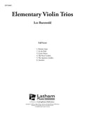 Elementary Violin Trios Cover Image
