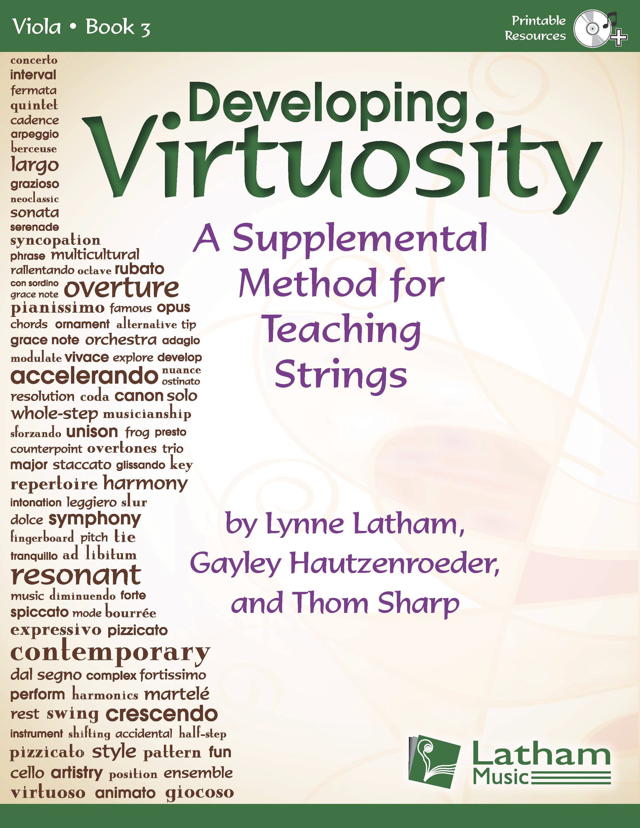 Developing Virtuosity bk. 3 - Viola Cover Image