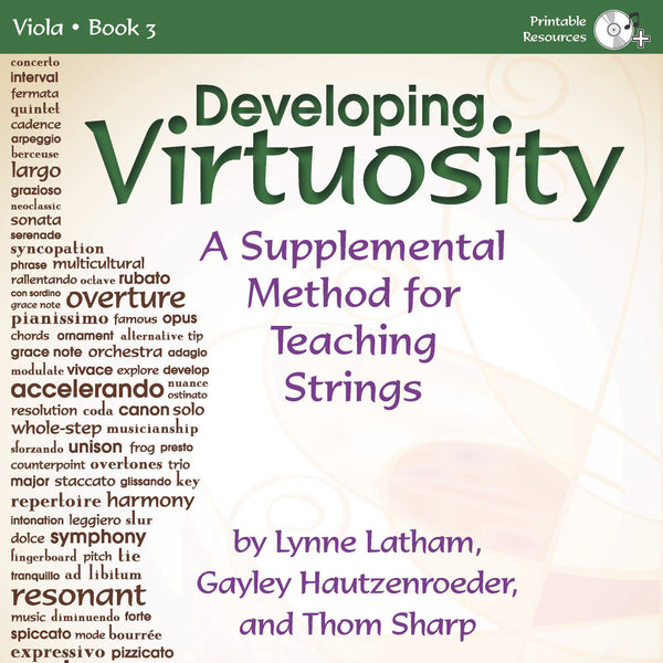 Developing Virtuosity bk. 3 - Viola Cover Image