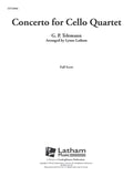Concerto for Cello Quartet Cover Image