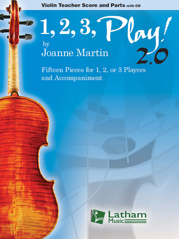 1, 2, 3 Play! 2.0 Violin Score and Parts with MP3 Tracks Cover Image