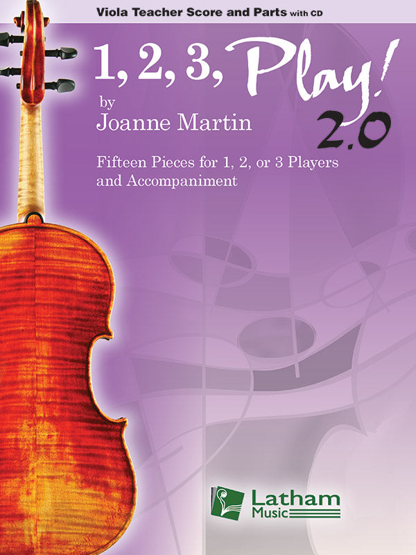 1, 2, 3 Play! 2.0 Viola Score and Parts with MP3 Tracks Cover Image