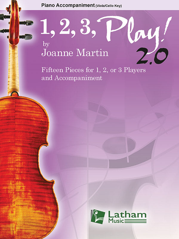 1, 2, 3 Play! 2.0 Piano (Viola/ Cello Key) Cover Image