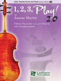 1, 2, 3 Play! 2.0 Cello Score and Parts with MP3 Tracks Cover Image