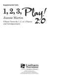 1, 2, 3 Play! 2.0 Supplemental Cello Part Cover Image