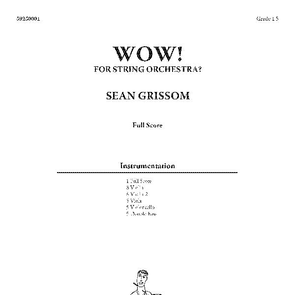 WOW! for String Orchestra? Cover Image