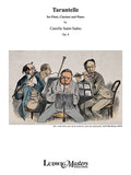 Tarentelle in A minor for Flute, Clarinet and Piano, Op. 6 Cover Image