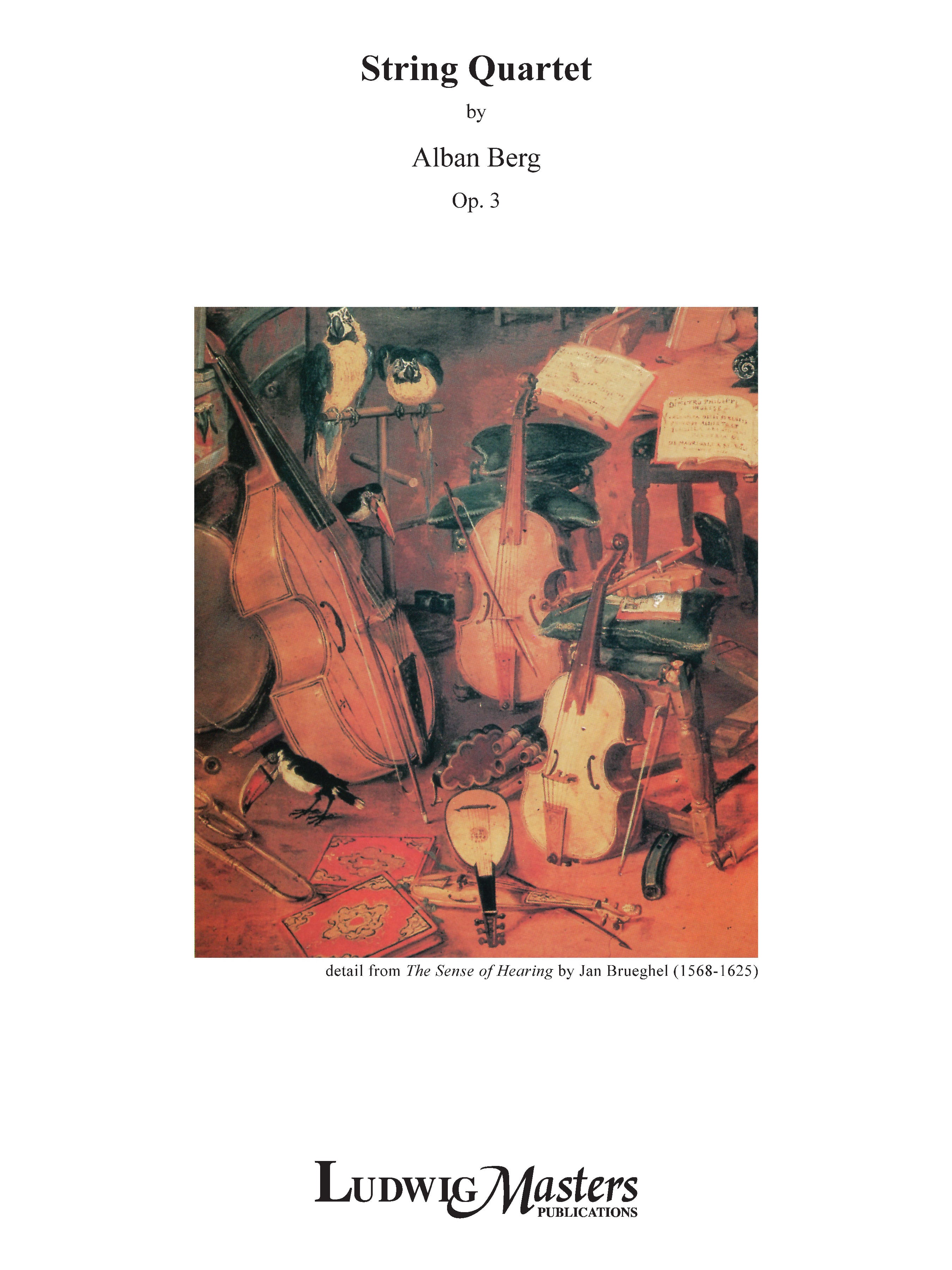 String Quartet, Op. 3 Cover Image