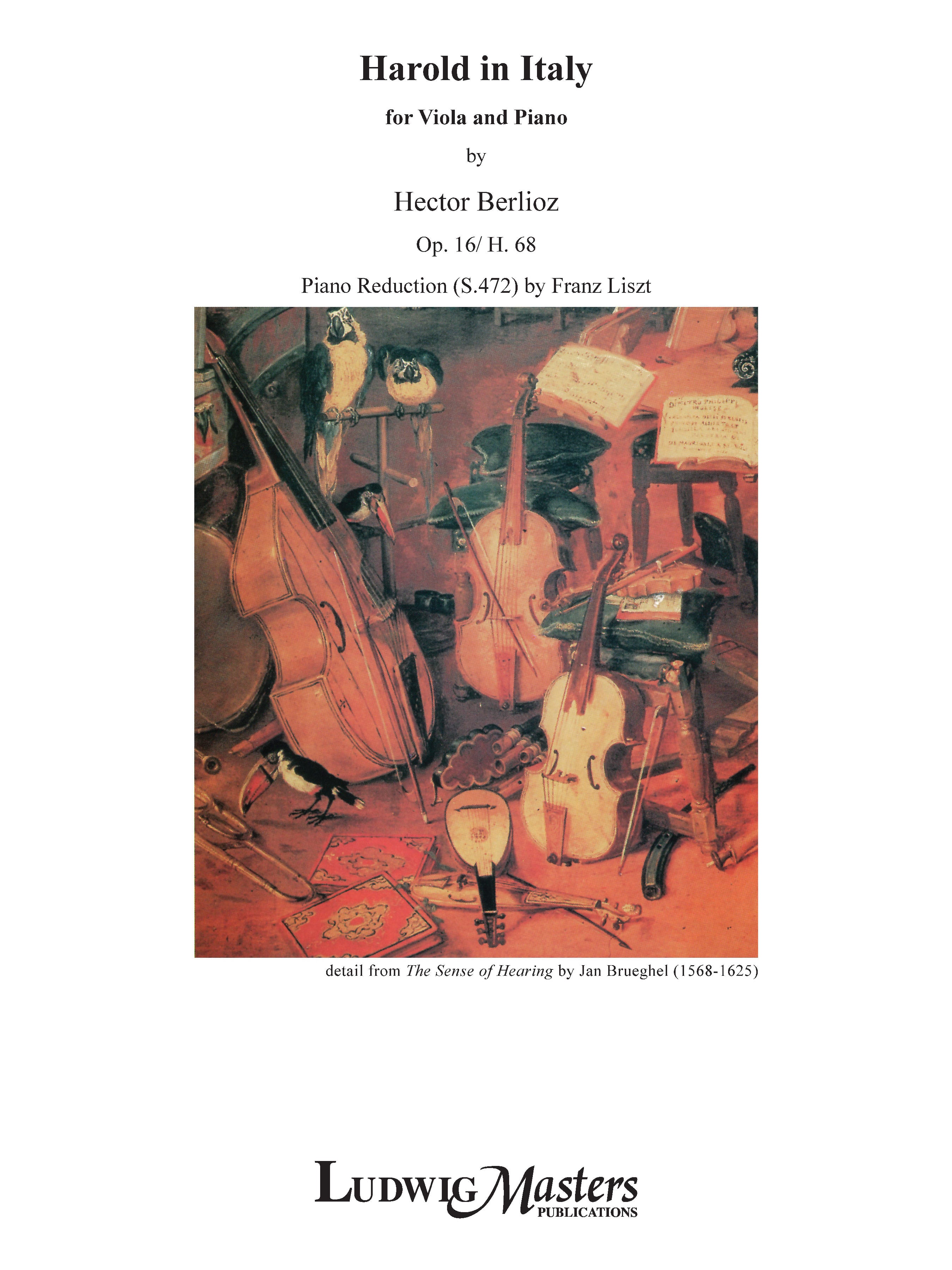 Harold in Italy, Op. 16/ H. 68 (Piano reduction with a Viola Solo, S.472) Cover Image