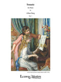 Sonate for Piano, Op. 1 Cover Image