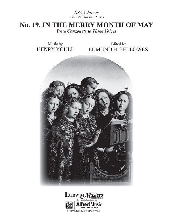 In the Merry Month of May (Canzonets to Three Voices, No. 19) Cover Image