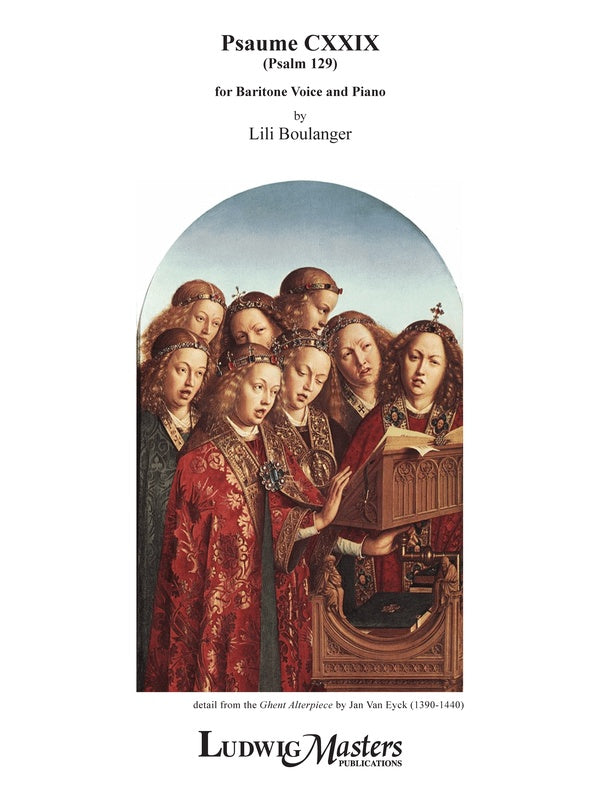 Psaume CXXIX (Psalm 129) for Baritone Solo and Piano Cover Image