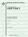 Variations on a Theme of Tchaikovsky, Op. 35a Cover Image