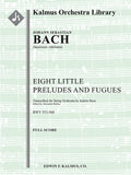 Eight Little Organ Preludes and Fugues, BWV 553-560 (spuriously attributed) Cover Image