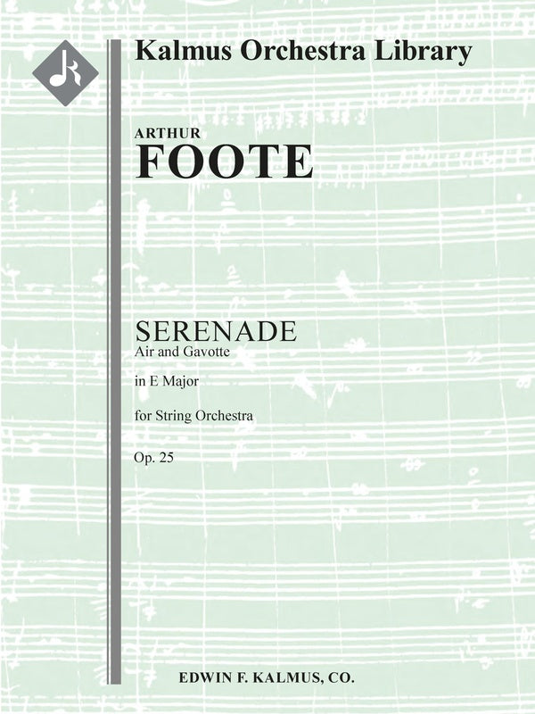Serenade in E, Op. 25: Air and Gavotte Cover Image