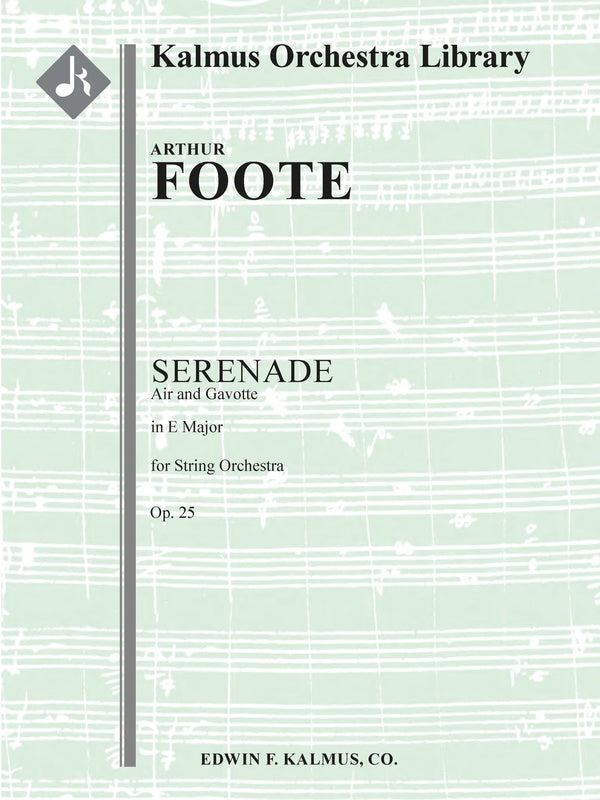 Serenade in E, Op. 25: Air and Gavotte Cover Image