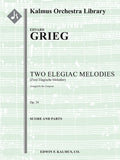 Two Elegiac Melodies, Op. 34 (Zwei Elegische Melodier, composer's orchestration) Cover Image