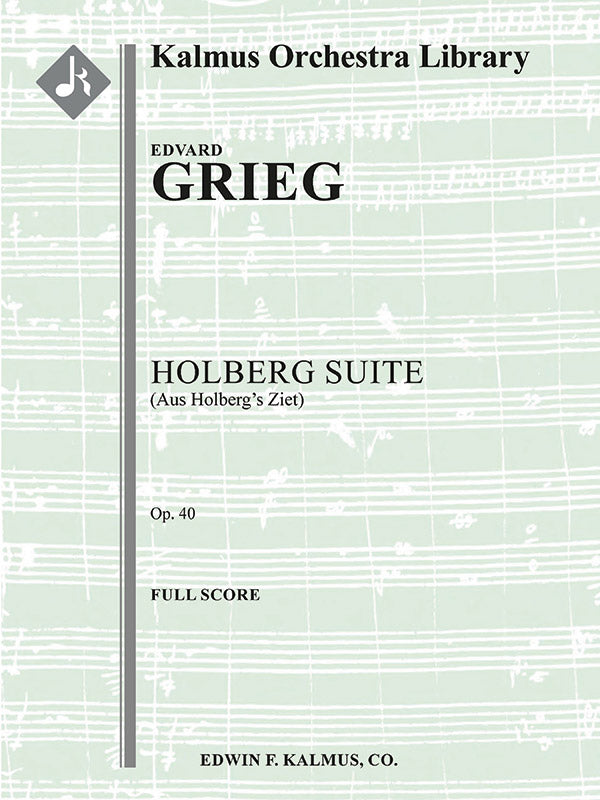 Holberg Suite, Op. 40 (Aus Holbergs Zeit) Cover Image