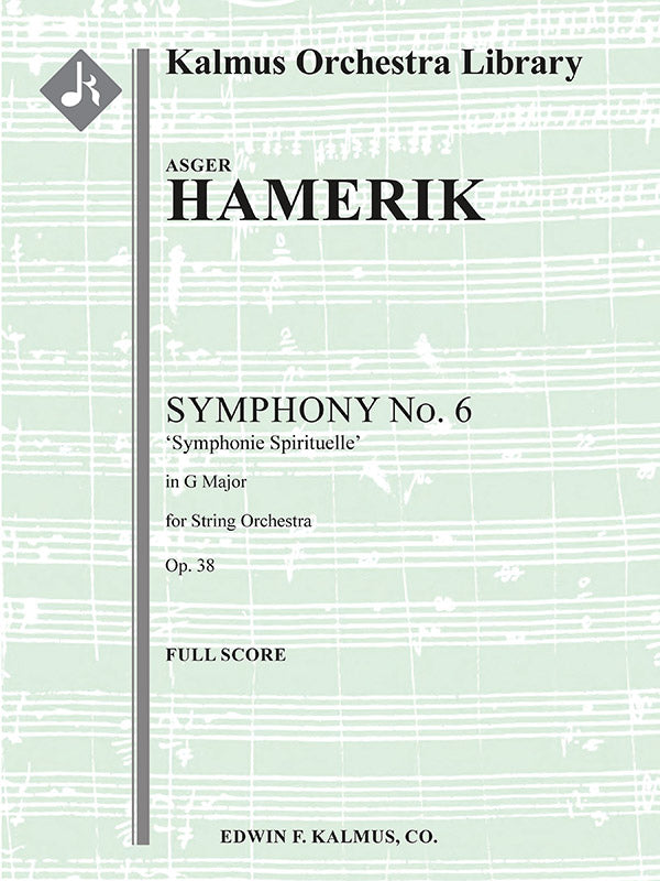 Symphony No. 6 in G, Op. 38 'Symphonie Spirituelle' (Sacred Symphony) Cover Image