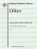 Adagio for Strings, Op. 3 Cover Image