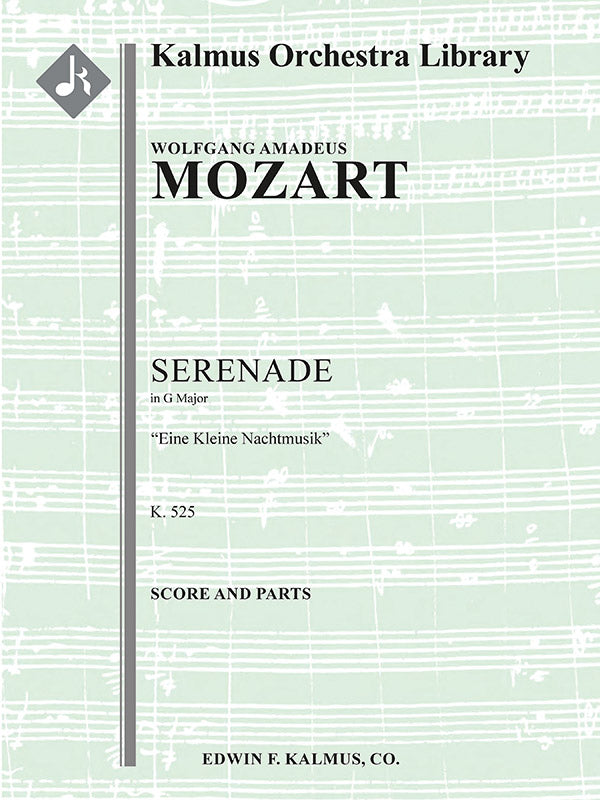 Eine kleine Nachtmusik (Serenade in G), K. 525 Cover Image