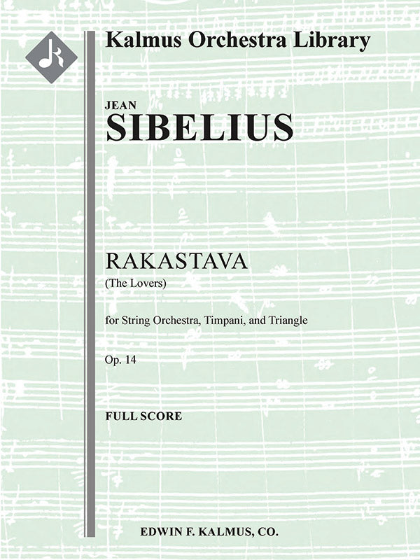 Rakastava (The Lover), Op 14 Cover Image