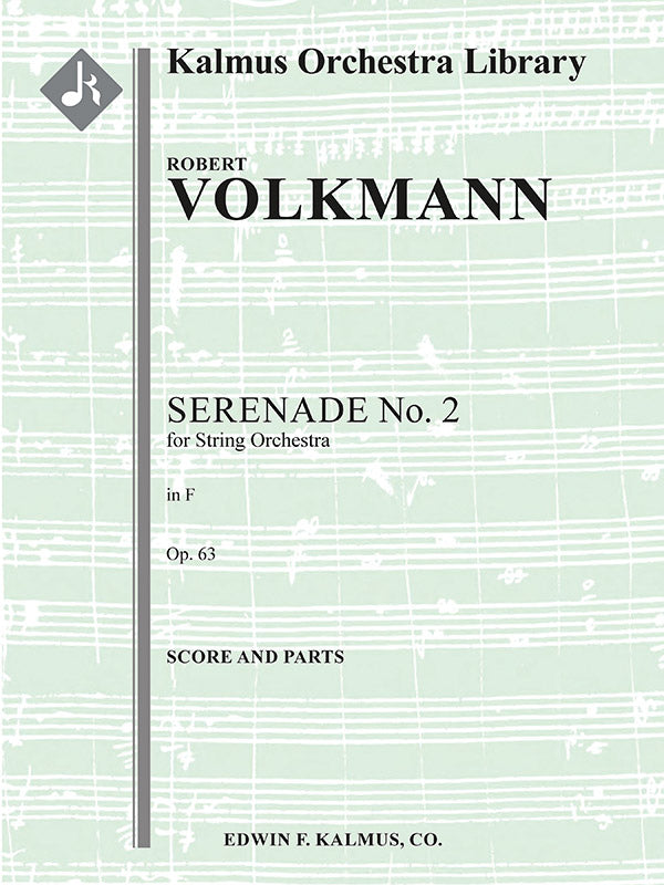Serenade No. 2 for Strings in F, Op. 63 Cover Image