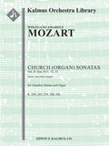 Church (Organ) Sonatas, Vol. II: Nos. 9-11, 13, 15 (K. 244, 245, 274, 328, 336) Cover Image