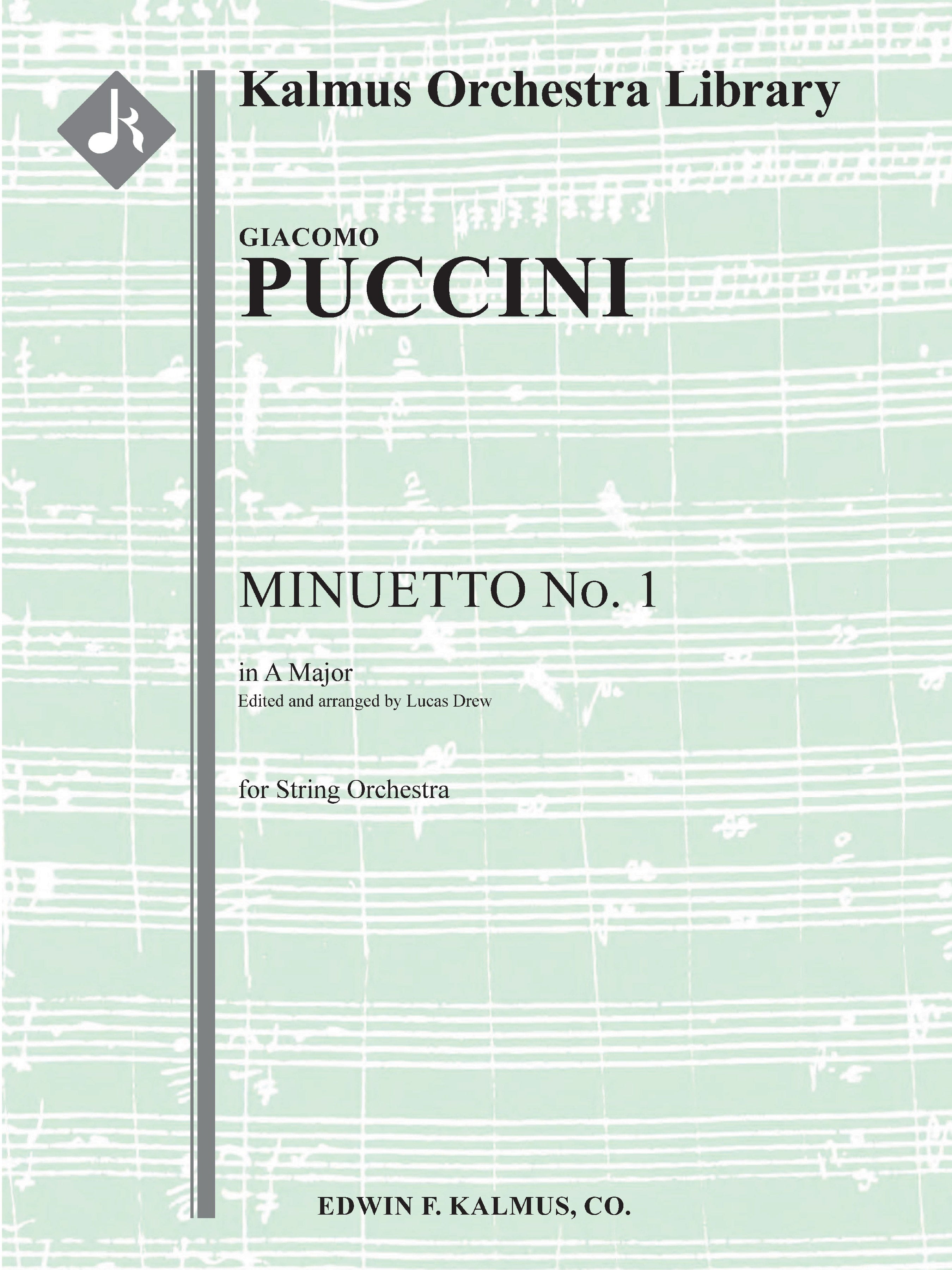 Minuetto No. 1 in A Cover Image