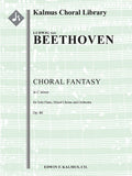 Choral Fantasy, Op. 80 (Fantasia in C minor) Cover Image