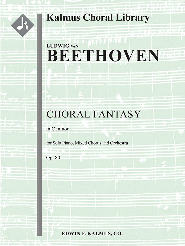 Choral Fantasy, Op. 80 (Fantasia in C minor) Cover Image