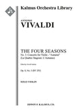 The Four Seasons, No. 3: Concerto for Violin in F - Autumn (Le Quattro Stagioni: L'Autunno, RV293/F.I: 24) Cover Image